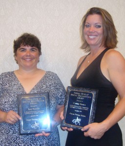 2009 Teresa Dunlap Winners Rose Newman and Corinne Stonier